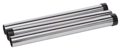 Set 3 țevi de aspirare cromate Bosch pentru aspiratoare GAS, 35x350 mm