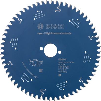 Pânză ferăstrău circular Bosch Expert pentru laminate HPL 230x30 mm, 64T