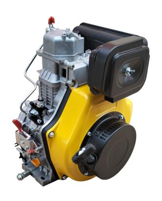 Motor diesel Stager 5.7 kW, 418cc, 4 timpi, ax conic, pornire electrica