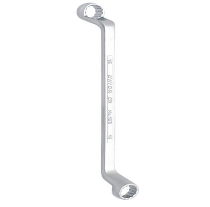 Unior 600520 Chei inelare dublu cotite 180/1, 14x15x235mm