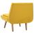 Fotoliu, galben, material textil GartenMobel Dekor