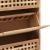 Dulap depozitare pantofi, 55 x 20 x 104 cm, lemn masiv de nuc GartenMobel Dekor