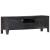 Comodă TV, negru, 118 x 30 x 40 cm, lemn masiv de mango  GartenMobel Dekor