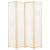 Paravan de cameră cu 4 panouri, crem, 160x170x4 cm, textil  GartenMobel Dekor