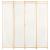 Paravan de cameră cu 4 panouri, crem, 160x170x4 cm, textil  GartenMobel Dekor