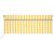 Copertină retractabilă manual cu stor&LED, galben&alb, 4x3 m GartenMobel Dekor