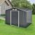 Magazie de grădină metalică 277x191x192 cm cu acoperiș în două ape