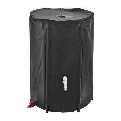 Rezervor pliabil pentru apă de ploaie 250 L din PVC, negru