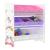 Kinderregal Boiro 60x62x30 cm Einhorn-Motiv [en.casa]