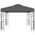 Pavilion cu șir de lumini LED, antracit, 3x3 m GartenMobel Dekor