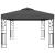 Pavilion cu acoperiș dublu&șiruri de lumini LED,antracit, 3x4 m GartenMobel Dekor