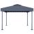 Pavilion cu șiruri de lumini LED, antracit, 300x300cm aluminiu GartenMobel Dekor