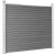 Set panouri gard, 872x146 cm, gri, WPC   GartenMobel Dekor