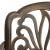 Set mobilier bistro, 3 piese, bronz, aluminiu turnat GartenMobel Dekor