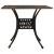 Set mobilier bistro, 3 piese, bronz, aluminiu turnat GartenMobel Dekor