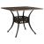 Set mobilier bistro, 3 piese, bronz, aluminiu turnat GartenMobel Dekor