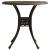 Set mobilier bistro, 3 piese, bronz, aluminiu turnat GartenMobel Dekor