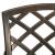 Set mobilier bistro, 3 piese, bronz, aluminiu turnat GartenMobel Dekor