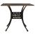 Set mobilier bistro, 5 piese, bronz, aluminiu turnat GartenMobel Dekor