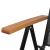 Set mobilier de exterior, 5 piese, negru, aluminiu GartenMobel Dekor