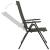 Set mobilier de grădină, 9 piese, antracit, aluminiu GartenMobel Dekor