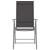 Set mobilier grădină, 5 piese, argintiu, aluminiu și textilenă GartenMobel Dekor