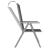 Set mobilier grădină, 5 piese, argintiu, aluminiu și textilenă GartenMobel Dekor