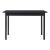 Masă dining Den Haag 120x60 cm neagră, pentru 4 persoane