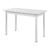 Masă de dining Den Haag albă 120x60 cm, pentru 4 persoane