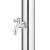 Duș de grădină cu bază maro, 220 cm, oțel inoxidabil GartenMobel Dekor