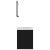 Set mobilier de baie, negru, lemn prelucrat GartenMobel Dekor
