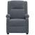 Fotoliu rabatabil electric, gri închis, catifea GartenMobel Dekor