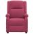 Fotoliu de masaj electric, roșu vin, catifea GartenMobel Dekor