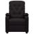 Fotoliu de masaj electric, negru, piele ecologică GartenMobel Dekor