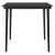 Set mobilier de grădină, cu perne, 3 piese, gri și negru GartenMobel Dekor