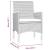 Set mobilier de grădină, cu perne, 3 piese, gri și negru GartenMobel Dekor
