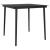 Set mobilier de grădină, cu perne, 3 piese, gri și negru GartenMobel Dekor