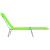 Șezlonguri pliabile, 2 buc., verde, oțel & material textil GartenMobel Dekor