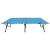 Șezlong pliabil pentru 2 persoane, albastru, oțel GartenMobel Dekor