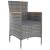 Set mobilier de grădină cu perne, 11 piese, gri GartenMobel Dekor