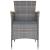 Set mobilier de grădină cu perne, 11 piese, gri GartenMobel Dekor