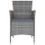 Set mobilier de grădină cu perne, 13 piese, gri GartenMobel Dekor