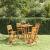 Set de bar de exterior, 5 piese, lemn masiv de acacia  GartenMobel Dekor