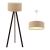 Lampen-Set Scunthorpe Beige [lux.pro]