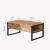 Couchtisch Laukaa 100x60x45 cm Eicheoptik rustikal [en.casa]