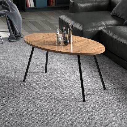 Couchtisch Skærbæk 43 x 90 x 50 cm Holzfarben [en.casa]