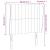 Tăblie de pat cu aripioare gri închis 83x23x118/128 cm catifea GartenMobel Dekor