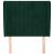 Tăblie pat cu aripioare verde închis 93x23x118/128 cm catifea GartenMobel Dekor
