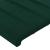 Tăblie pat cu aripioare verde închis 163x23x118/128 cm catifea GartenMobel Dekor
