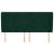 Tăblie pat cu aripioare verde închis 163x23x118/128 cm catifea GartenMobel Dekor